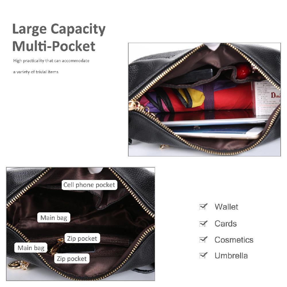 Nicole & Doris Tassel Decor Classic Crossbody Bag