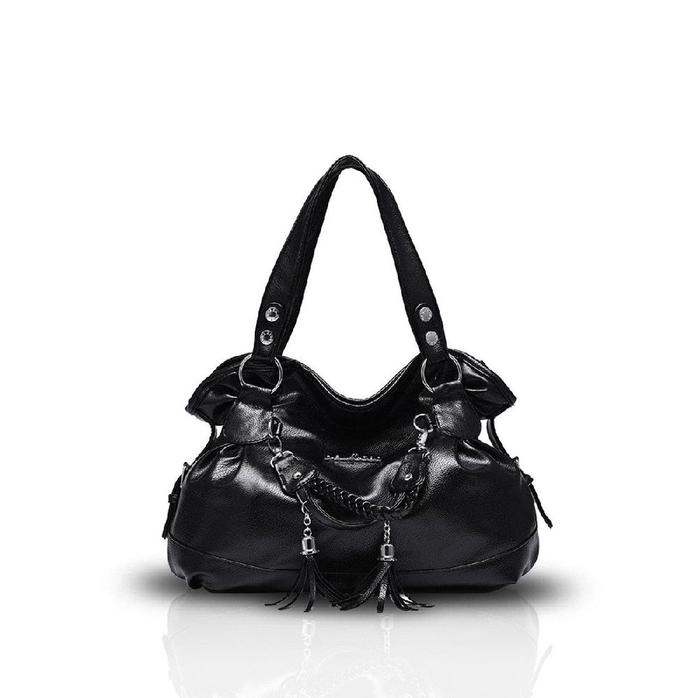 nicole & doris Tassel Decor Tote Bag