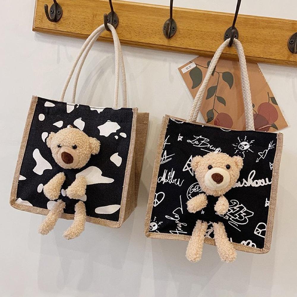 Nicole & Doris Teddy Decor Tote Bag
