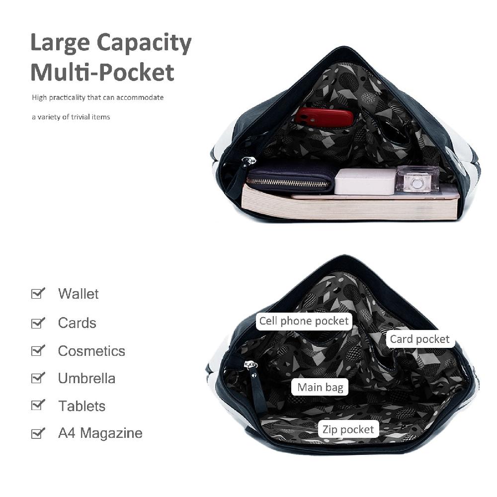 Nicole & Doris Two-Colour Stripe Tote Bag