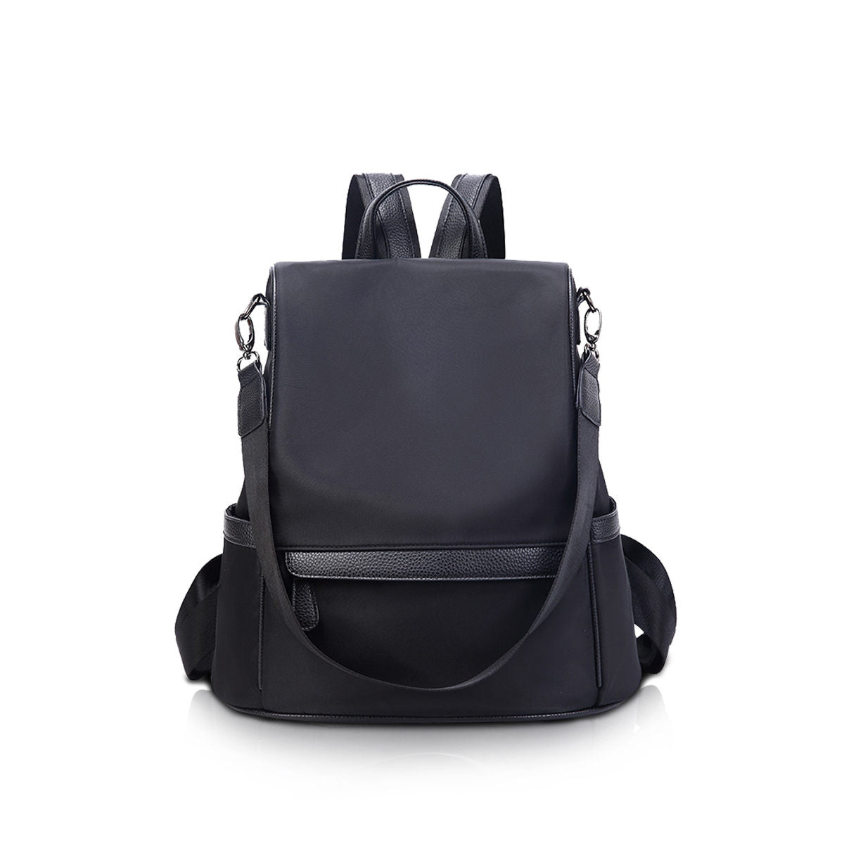 nicole & doris Waterproof Nylon & PU Backpack