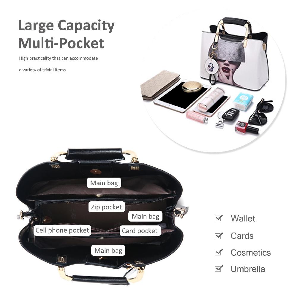 Nicole & Doris Women Fashion Graphic Handbag