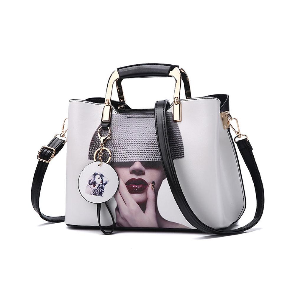 nicole & doris Women Fashion Graphic Handbag