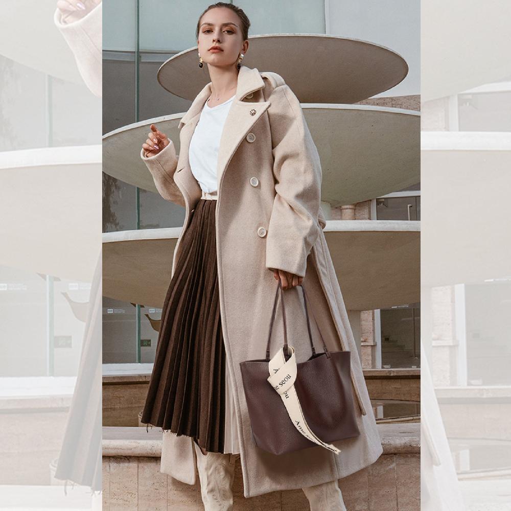 Nicole & Doris Women Large Tote Bags 2 In 1 Set Bags