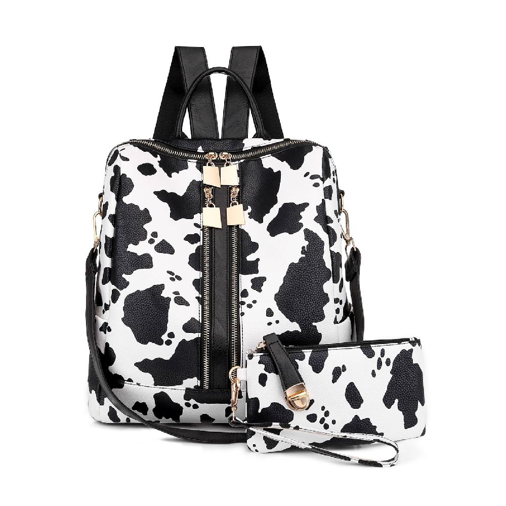 nicole & doris NICOLE&DORIS Women's Animal Pattern Backpack Rucksack