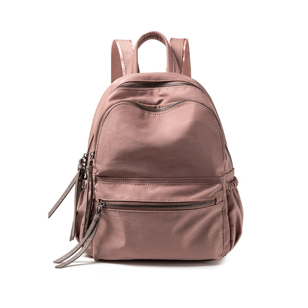 nicole & doris NICOLE&DORIS Women's Nylon Casual Plain Backpack