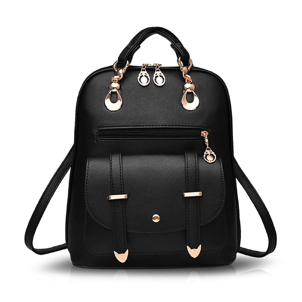 nicole & doris Zip Front Backpack