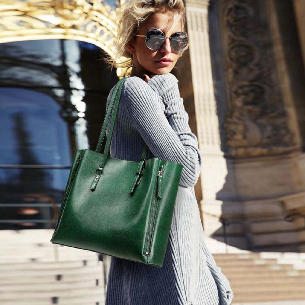 Nicole & Doris Zips Front Classic Tote Bag