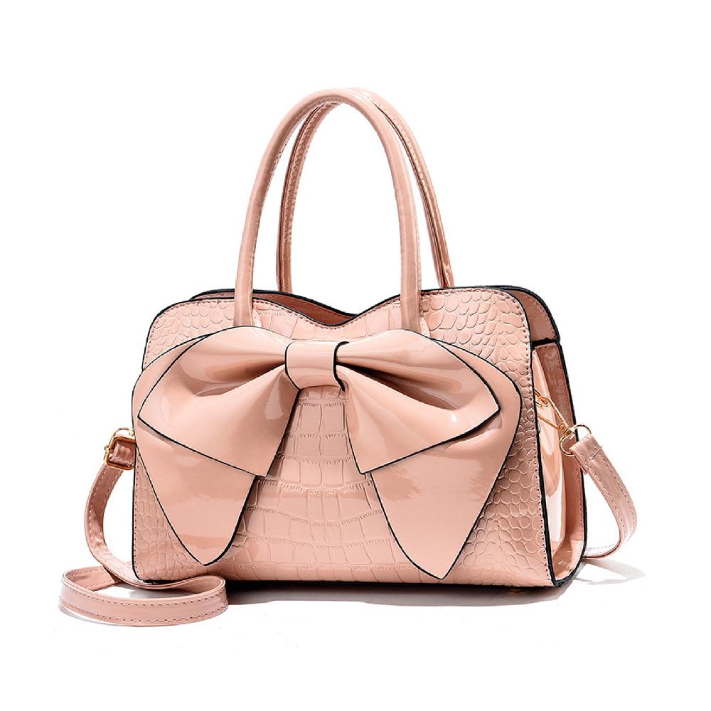 Nicole & Doris Patent Leather Crossbody Shoulder Bags