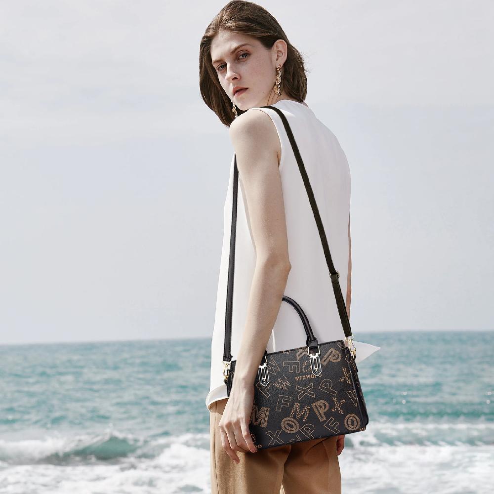 Nicole & Doris Printed Handbags For Women Leather Shoulder Bag