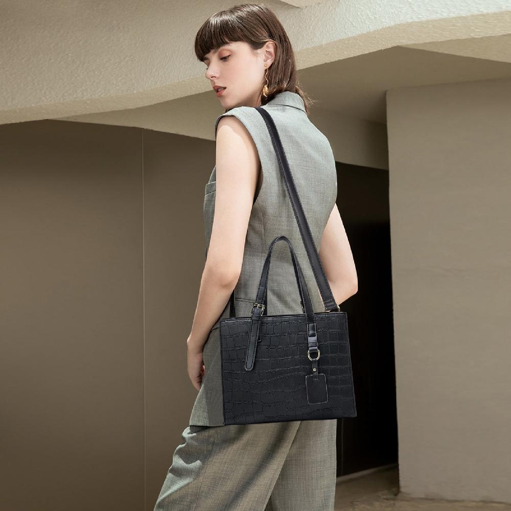 Nicole & Doris PU Leather Crossbody Bag Crocodile Handbags