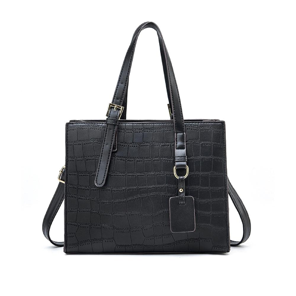 nicole & doris PU Leather Crossbody Bag Crocodile Handbags