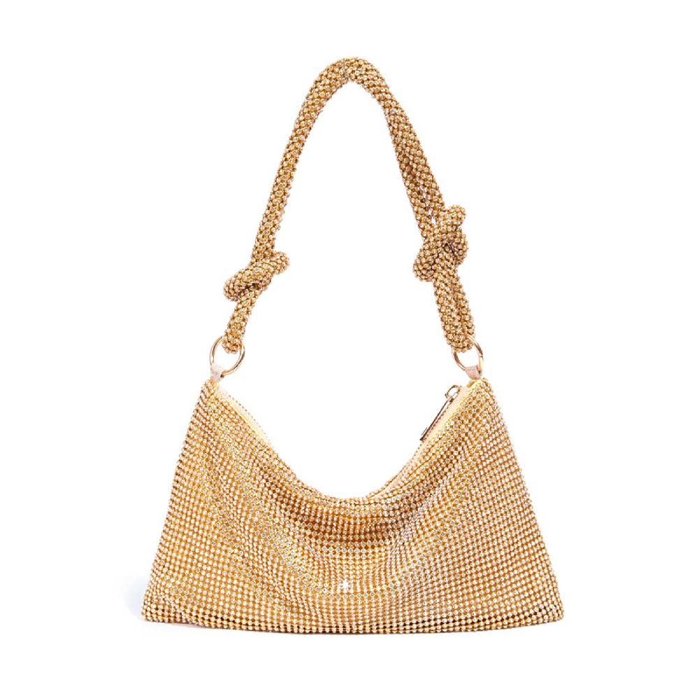 nicole & doris Sequin Handbags Shiny Shoulder Bag Sparkly Rhinestone