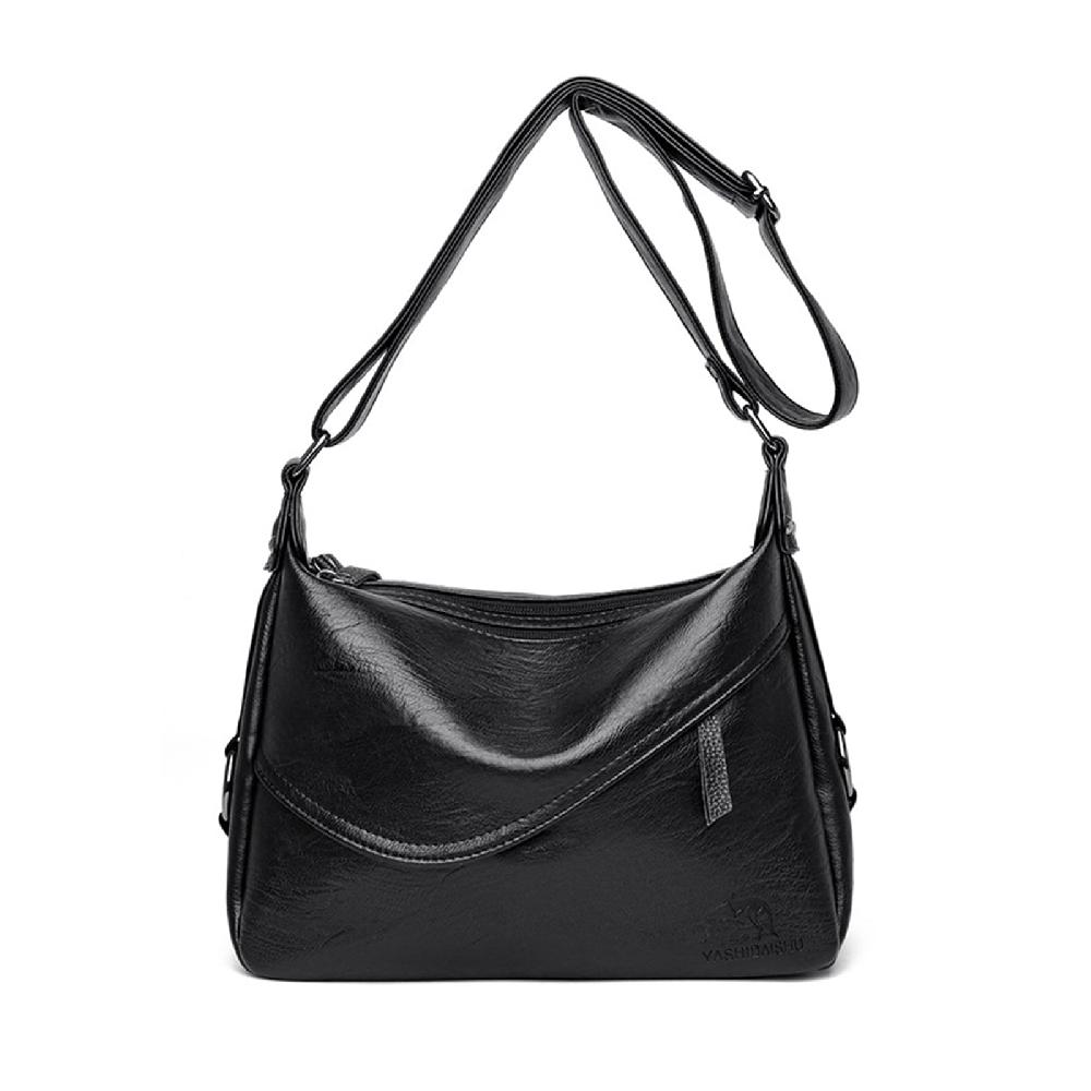 nicole & doris Single Colour Simple Minimalist Crossbody Bag