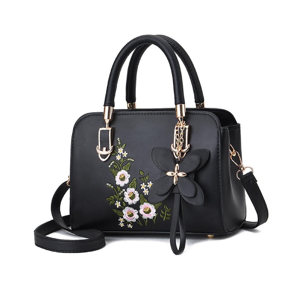 nicole & doris Small Handbags with Embroidery Flowers