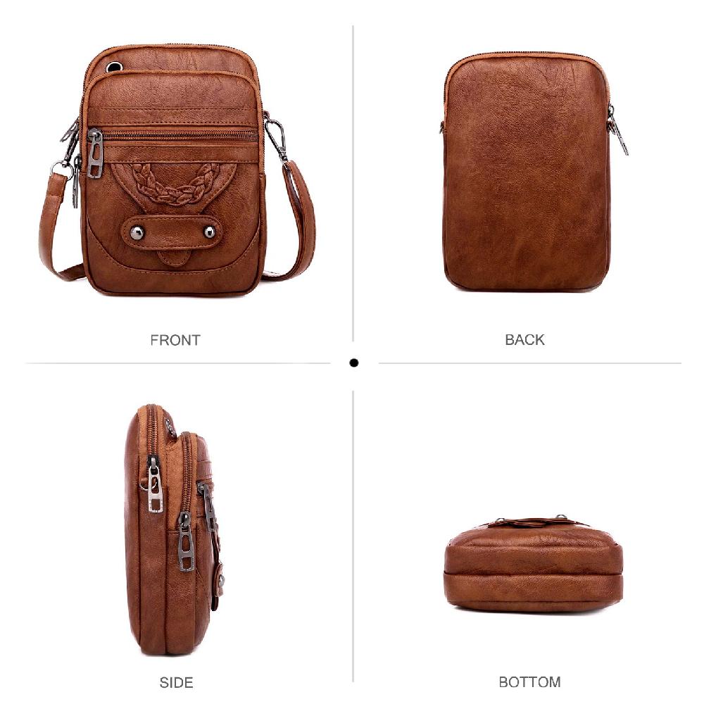 Nicole & Doris Small Phone For Women Vintage Crossbody Bag