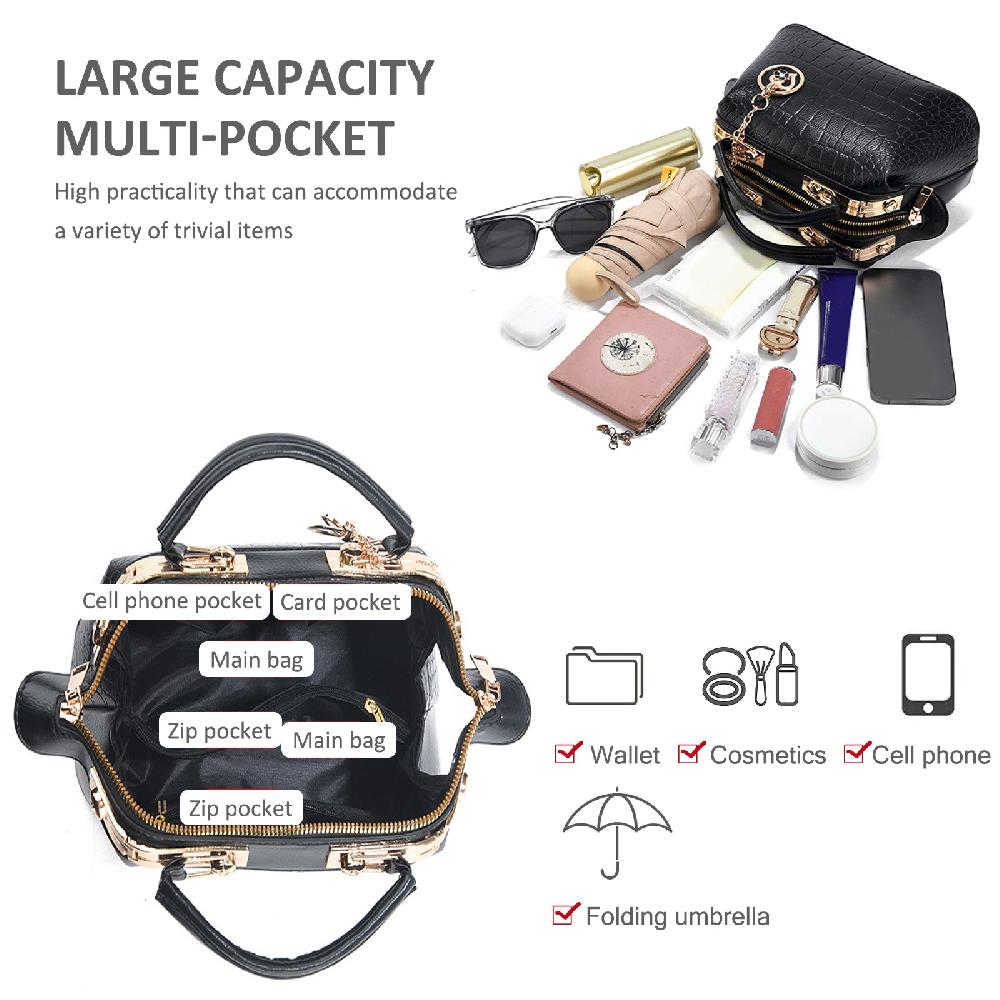 Nicole & Doris Small Top Handle Bags For Women Crossbody Bag