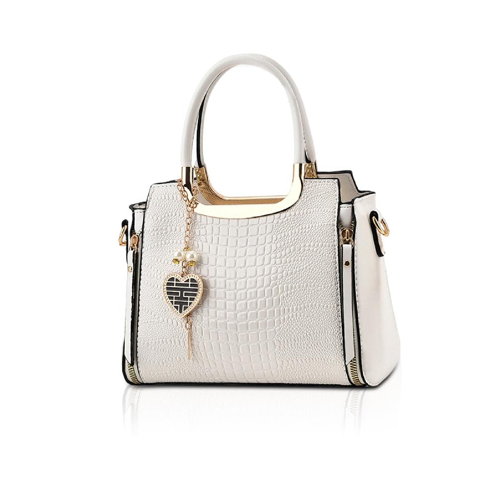 nicole & doris Top Handle Bags Crocodile Shoulder Bags