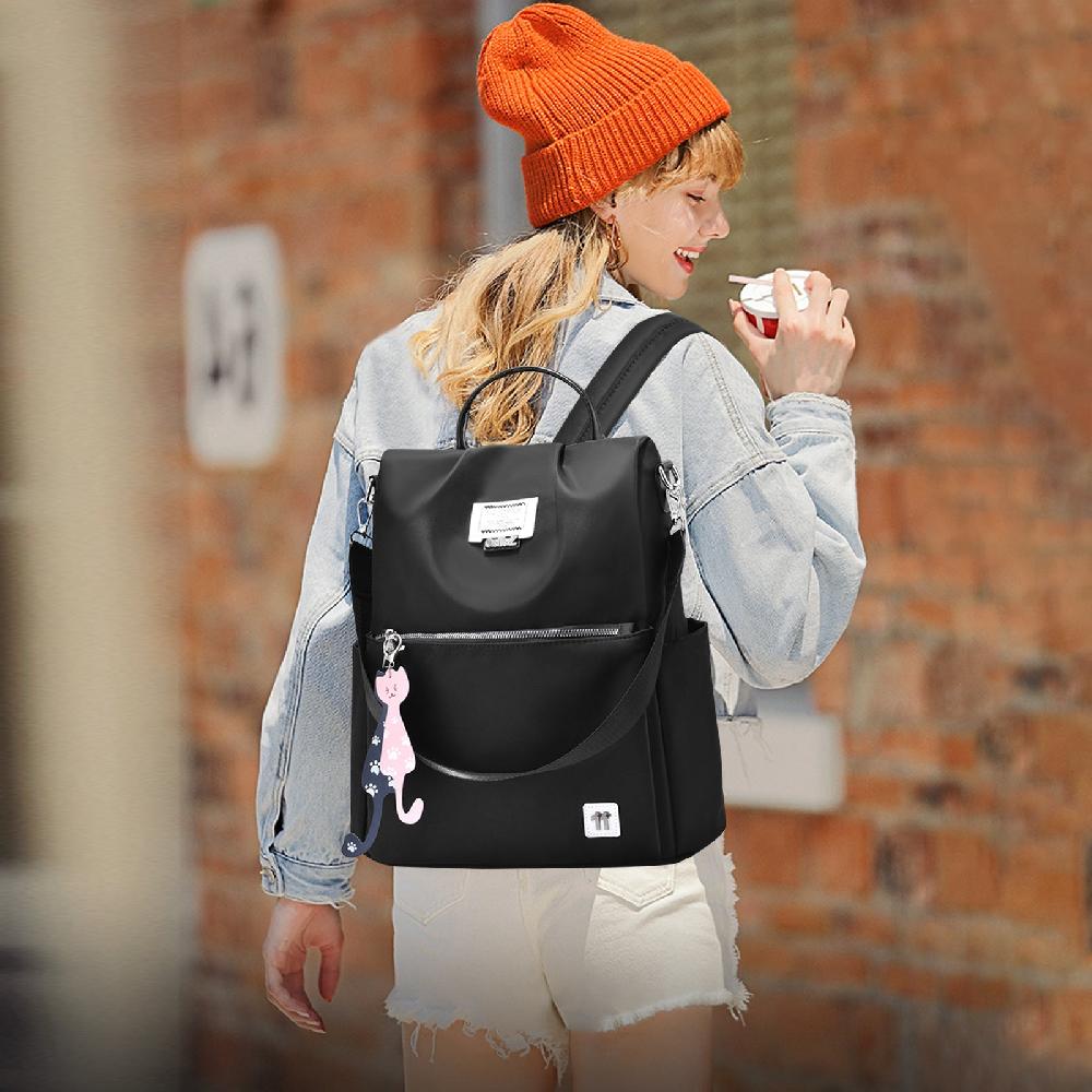 Nicole & Doris Waterproof School Backpack For Outdoor Travel