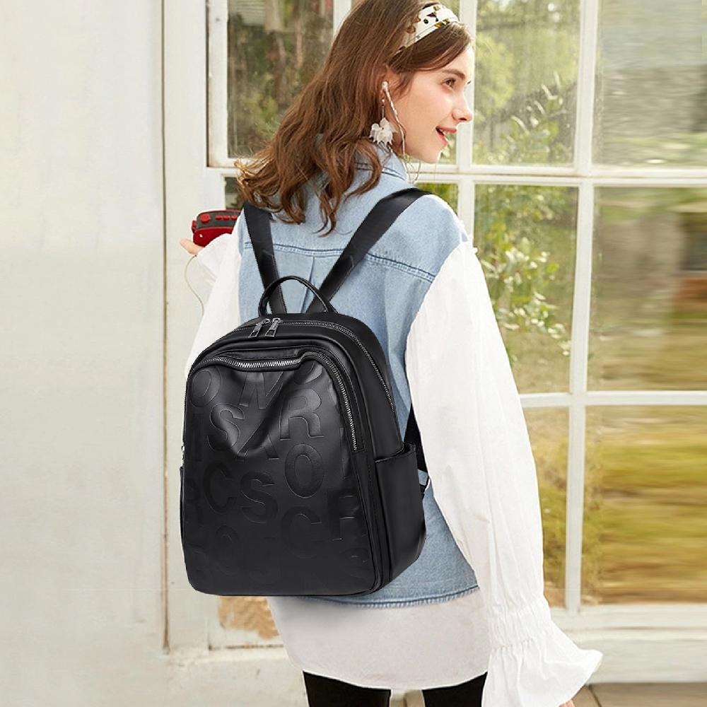 Nicole & Doris Waterproof School Bags Backpack With Print