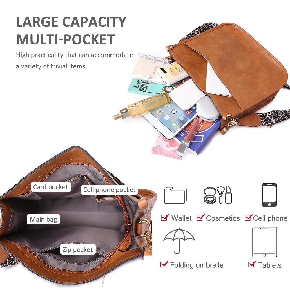 Nicole & Doris Women Crossbody Bags Large Shoulder Bag