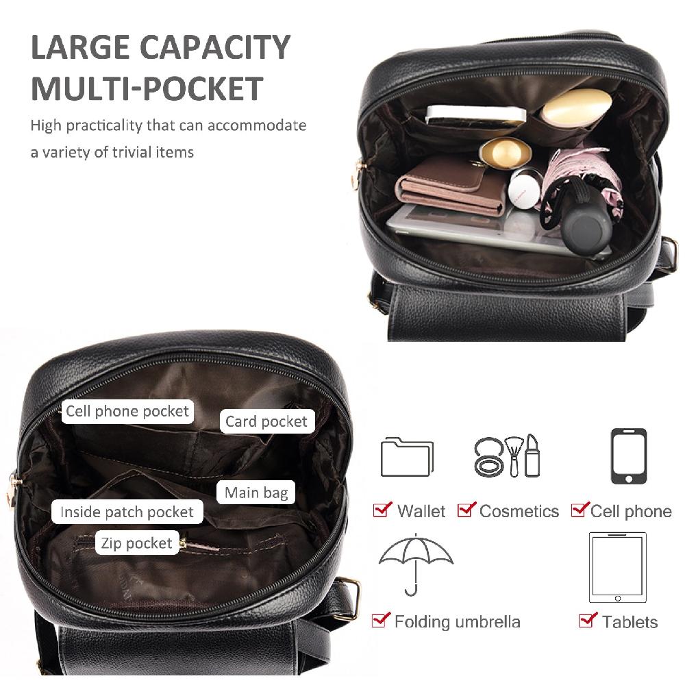 Nicole & Doris Women Fashion Backpack Ladies Daypacks