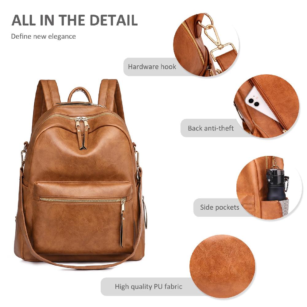 Nicole & Doris Womens Waterproof Backpacks Large Capacity