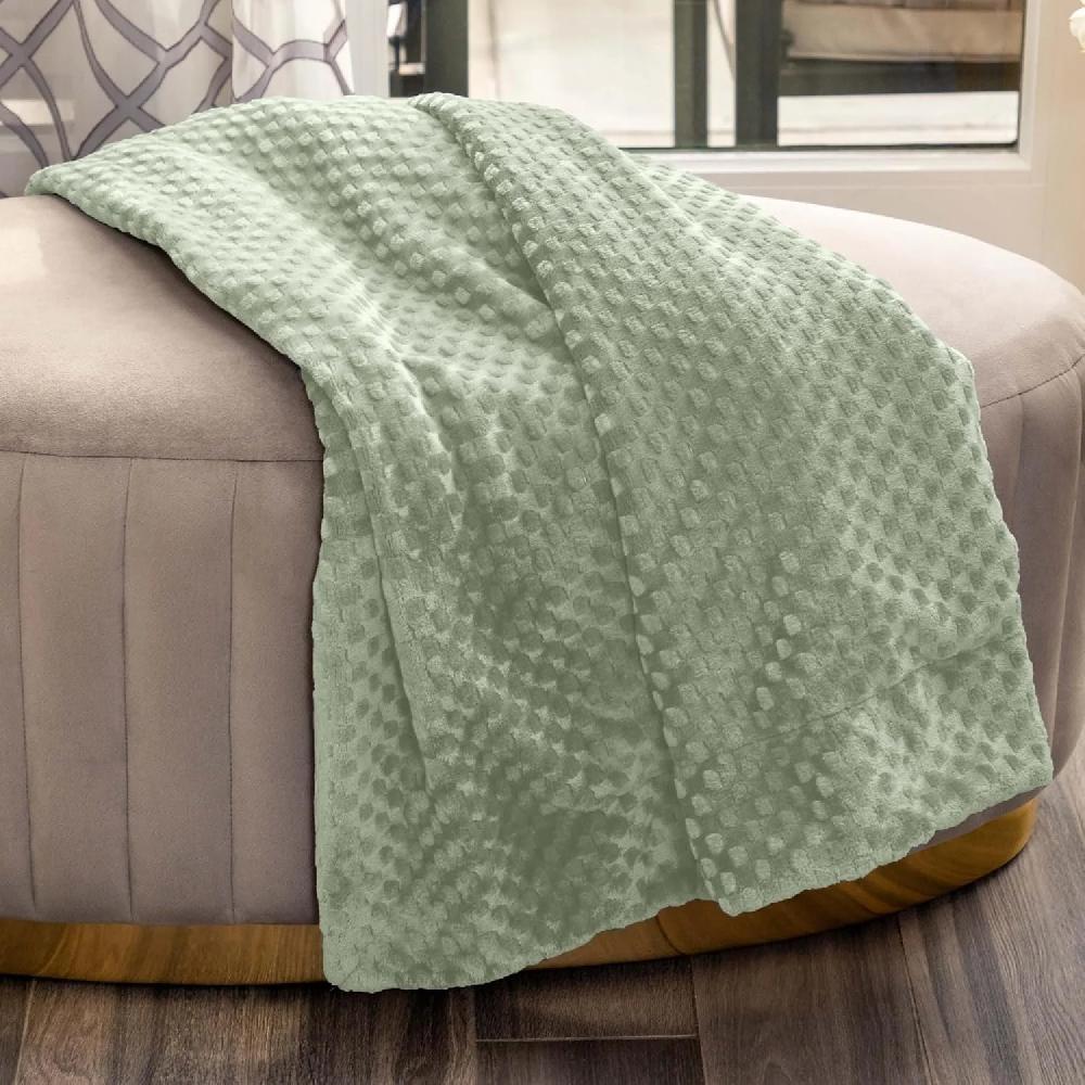 nicole miller Anya Luxuriously Soft Plush Throw Blanket