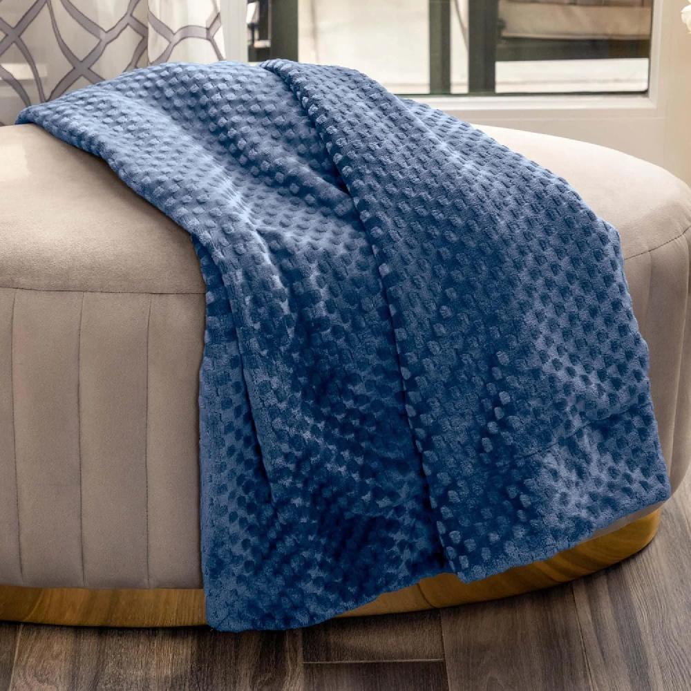 nicole miller Anya Luxuriously Soft Plush Throw Blanket