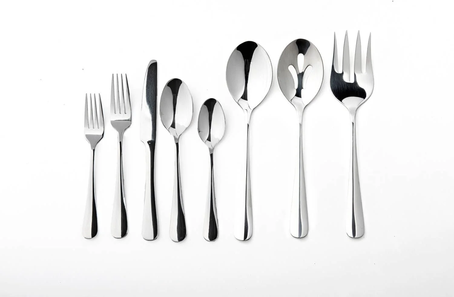 nicole miller 43-Piece Madison Flatware Set