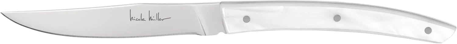 nicole miller 8-Piece French Style Steak Knife Set