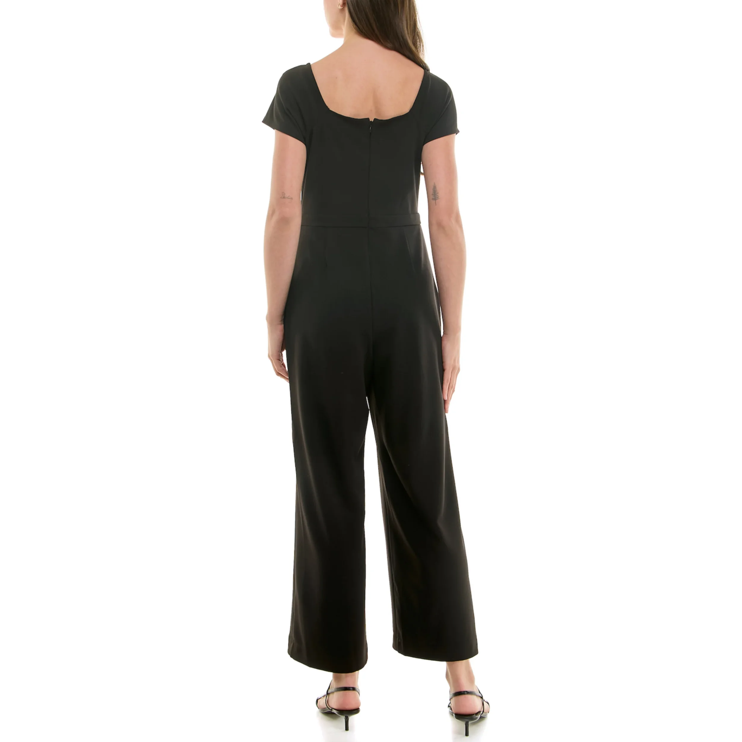 Nicole Miller Cap Sleeve Jumpsuit