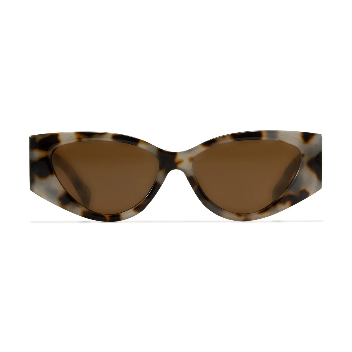 nicole miller Cateye Cream Tortoise