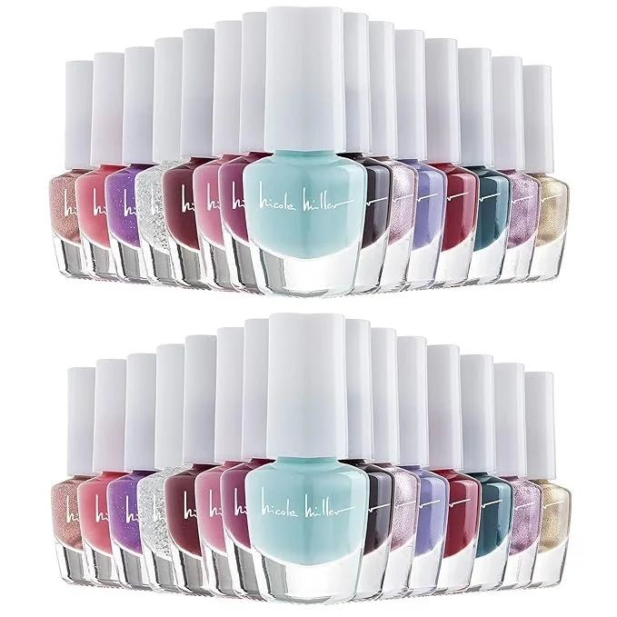 nicole miller Mini Nail Polish Set – Glossy