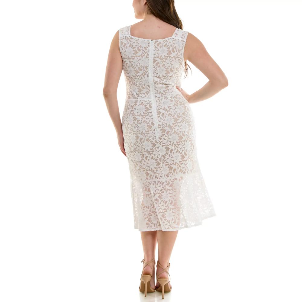 Nicole Miller Stretch Lace Bodycon Dress