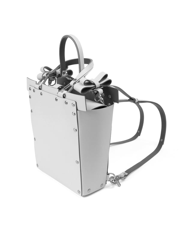 niels peeraer MADE TO ORDER/ Double Bow Buckle Backpack