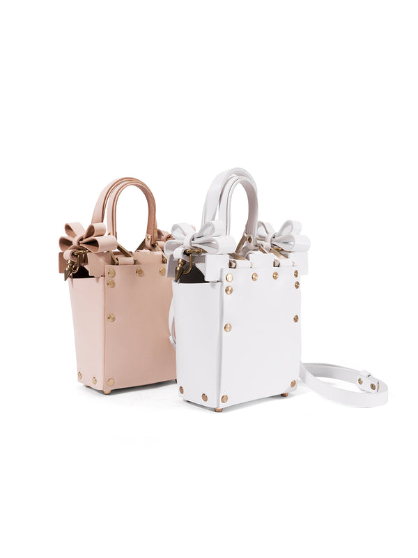 Niels Peeraer MADE TO ORDER/ Double Bow Buckle Bag S