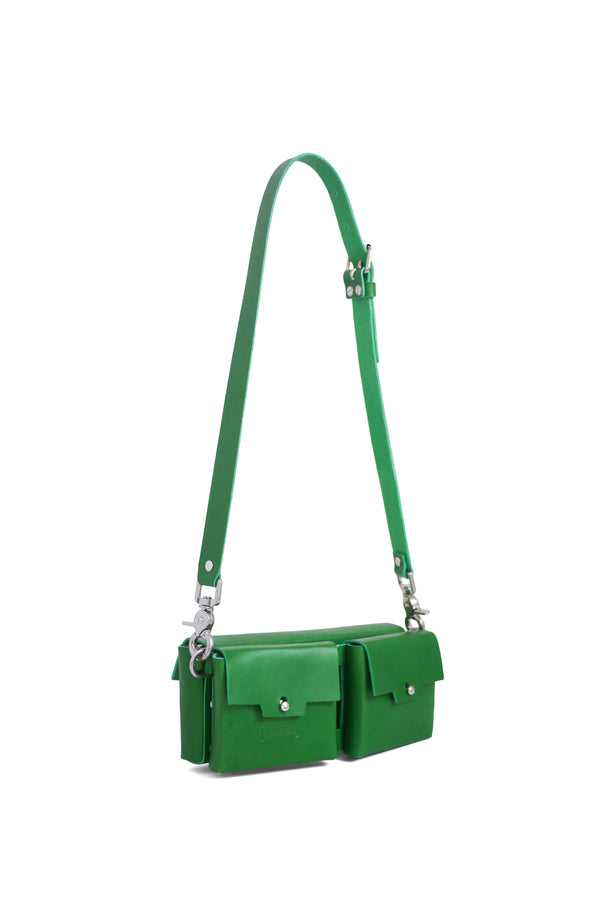 Niels Peeraer Clover Green Harness Bag