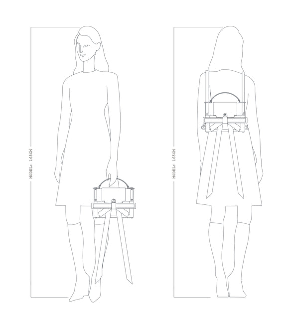 Niels Peeraer MADE TO ORDER/ Ribbon Backpack M