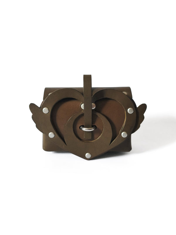 niels peeraer UPCYCLE/ one off heart moon pocket