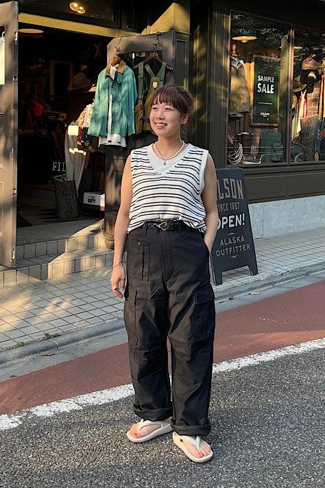 nigel cabourn [Styling]Nigel Cabourn WOMAN THE ARMY GYM NAKAMEGURO STORE 2025.8.18