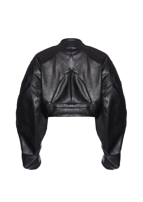 Niihai 2K MOTO JACKET IN BLACK