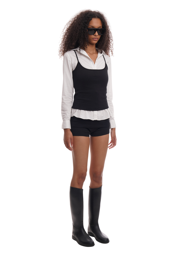 niihai BOOTY SHORTS IN BLACK