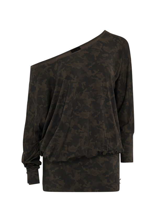 niihai CHARLI DRESS IN CAMO