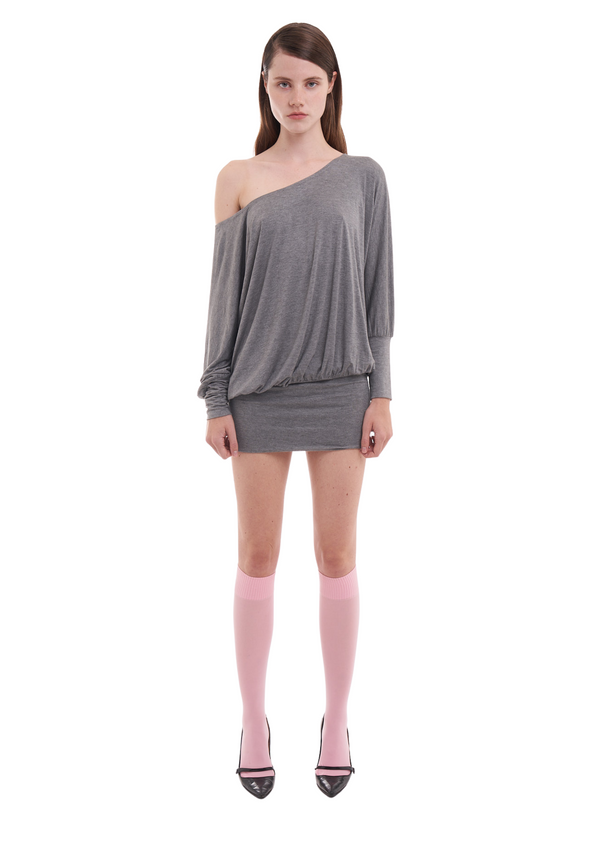 niihai CHARLI DRESS IN SHADOW GREY