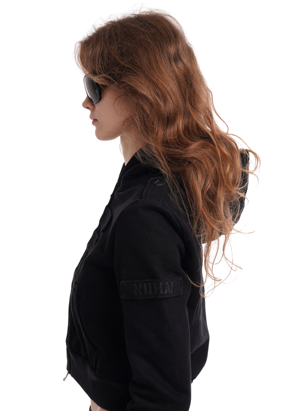 Niihai COMBAT HOODIE IN TACTICAL GREY