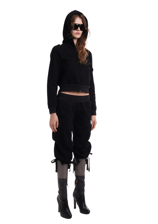 Niihai COMBAT HOODIE IN TACTICAL GREY