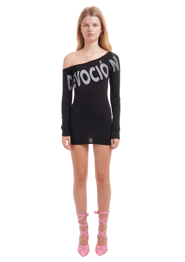 Niihai DEVOCIÓN DRESS IN BLACK