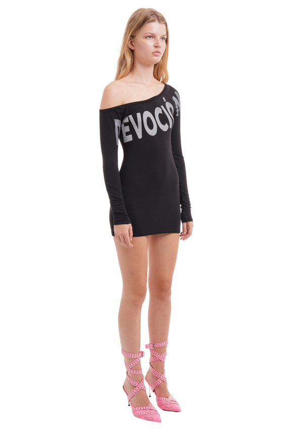 Niihai DEVOCIÓN DRESS IN BLACK