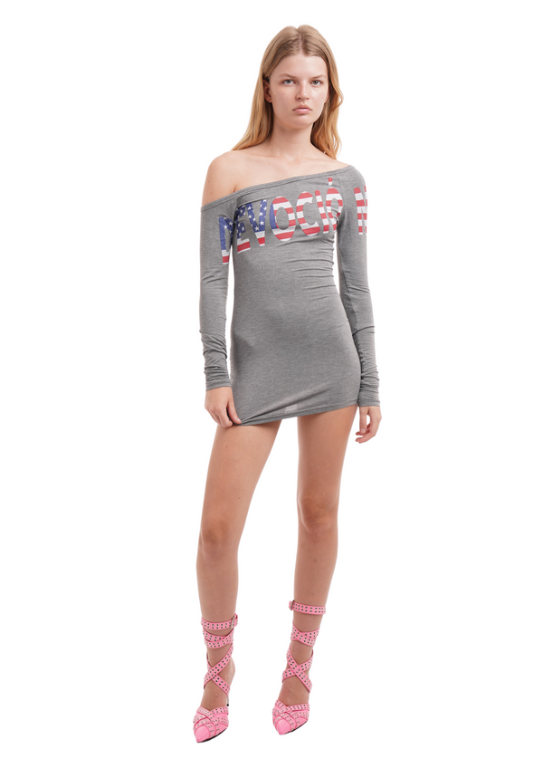 Niihai DEVOCIÓN DRESS IN GREY USA